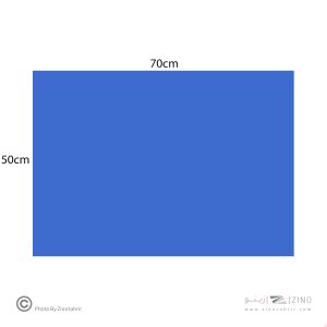 فوم برد5میل آبی نفتی70*50