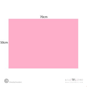 فوم برد3میل صورتی70*50