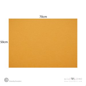 فوم برد3میل نارنجی کم رنگ70*50