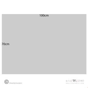 فوم برد5میل طوسی70*100