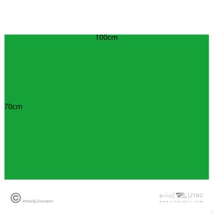 فوم برد5میل سبزپررنگ 70*100