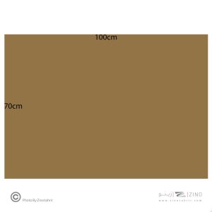 فوم برد3میل قهوه ای70*100