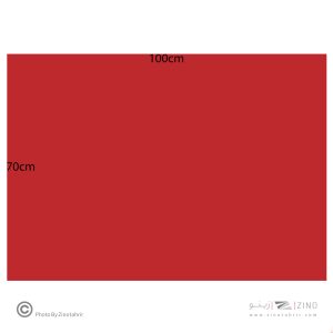 فوم برد3میل قرمز70*100