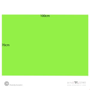 فوم برد3میل سبزروشن70*100