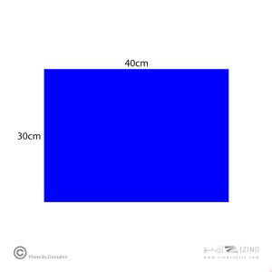 فوم2/5میل آبی 40*30