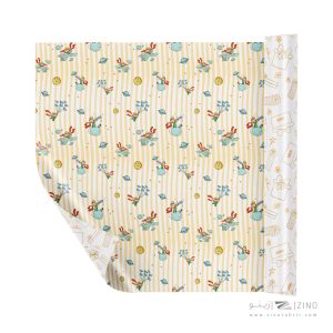 کاغذ کادو دورو ایمان طرح کودکانه یووی 1 کد0337