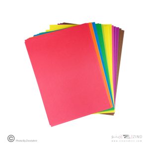 مقوارنگی A4 دورومات (100برگی)