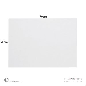 مقوا (180گرم)70 *50رنگ سفید100برگی برسا