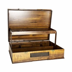 جعبه رنگ با شیب طراحی گیره دار(کاور قهوه ای روشن) کارنو