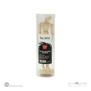 فیگورآدمک20سانت چوبی(جعبه طلقی)پارس آرتیست اعلا
