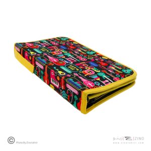 کیف مدادرنگی 120عددی  دوزیپ سری V  لوتو