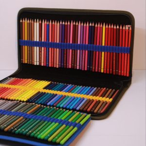 کیف مدادرنگی 120عددی  تک زیپ سری A لوتو