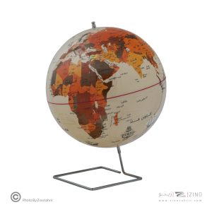 کره جغرافیایی سایز30پایه هندسی ایده کد126