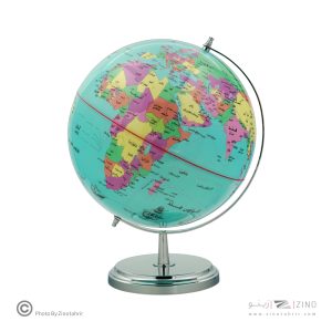 کره جغرافیایی سایز30 پایه فلزکماندارایده کد128