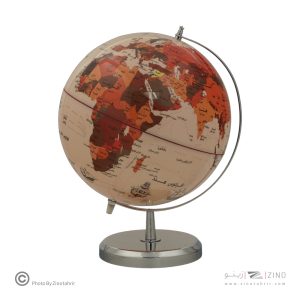 کره جغرافیایی سایز30پایه کلاسیک چراغدار ایده کد129