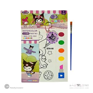 نقاشی آبرنگی (طرح فانتزی) کد006یاکدZC-706