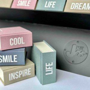 دفتریادداشت سری کیوب پیل پارچه ای