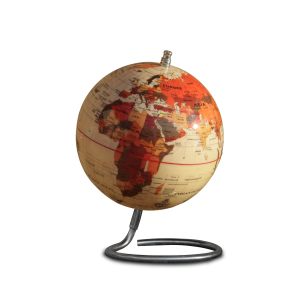 کره جغرافیایی سایز14 پایه هندسی کرم لاتین ایده