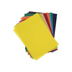 کاغذ 10رنگ دورو رنگی صبا  بسته 10برگی