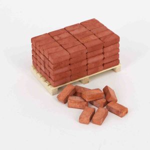 آجرفشاری قرمز(سه سوراخ) مقیاس 1/12تعداد400عددی اشل